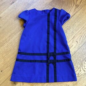 Janie and Jack royal blue dress size 4